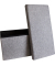 Sitztruhe SeatBox EW-SB-0499 grau Holz 76,0 cm