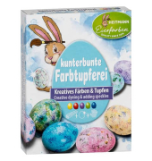 Ostereierfarben bunte Farbtupferei Set