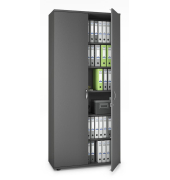 Aktenschrank MULTI M pro 332879, abschlie&szlig;bar, 6 OH, anthrazit, 100x225x42cm (BxHxT)