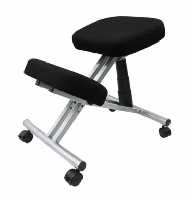 ERGO LEG Kniestuhl schwarz Höhe einstellbar
