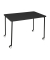 Flex Office Mehrzwecktisch Holz schwarz 116,0 x 76,0 x 75,0 cm