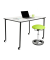 Flex Office Mehrzwecktisch Holz weiß 116,0 x 76,0 x 75,0 cm