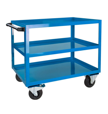 Etagenwagen blau 100,0 x 50,0 x 91,5 cm