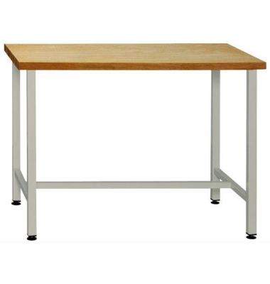 Werkbank lichtgrau 120,0 x 60,0 x 84,0 cm