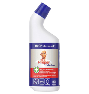Mr. Proper Professional 750ml Desinfizierender WC-Reiniger