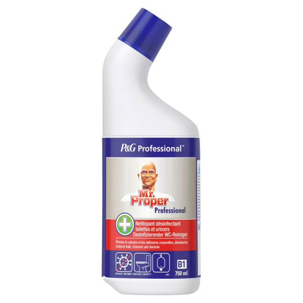 Procter und Gamble Mr. Proper Professional 750ml Desinfizierender WC-Reiniger 8006540477236 Procter und Gamble