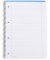 Collegeblock 306423 x.book, Lineatur 27 / liniert mit Rand innen/außen, A4, 70g, rot, 80 Blatt