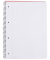Collegeblock 306456 x.book, Lineatur 28 / kariert mit Rand innen/außen, A4, 70g, rot, 80 Blatt
