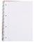Collegeblock 10834117 x.book, Lineatur 22 / kariert mit Rand innen, A4, 70g, rot, 80 Blatt