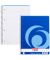 Collegeblock 10834125 x.book, Lineatur 21 / liniert mit Rand innen, A4, 70g, rot, 80 Blatt