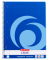 Collegeblock 10834125 x.book, Lineatur 21 / liniert mit Rand innen, A4, 70g, rot, 80 Blatt