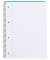 Collegeblock 10834125 x.book, Lineatur 21 / liniert mit Rand innen, A4, 70g, rot, 80 Blatt