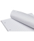 Briefblock 733436 x.book, Lineatur 28 / kariert, A4, 70g, rot, 100 Blatt