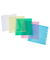 Dokumententasche 40156-94, A5, farbig sortiert, Polypropylen (PP), Klettverschluss