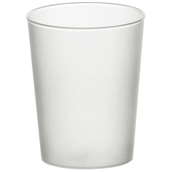 4002911858059 - Schnapsbecher satiniert unzerbrechlich 4 cl Shot Becher mit praktischem Füllstrich 1 Packung = 40 Stück 4002911858059 - Schnapsbecher satiniert unzerbrechlich 4 cl Shot Becher mit praktischem Füllstrich 1 Packung = 40 Stück
