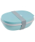 Lunchbox Ellipse duo 7,5 cm hoch grün