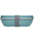 Lunchbox Ellipse duo 7,5 cm hoch grün