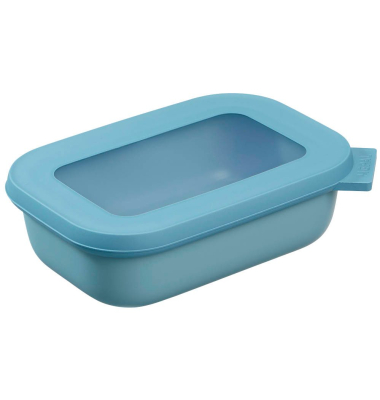 Frischhaltedose Cirqula 8,5 cm hoch 0,5 Liter grün nordic green BPA Frei