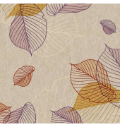 203434 Motivserviette 33x33cm Naturals Herbst