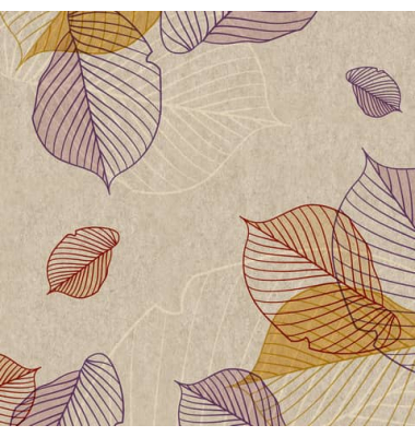 203434 Motivserviette 33x33cm Naturals Herbst