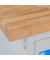 Werkbank lichtgrau, lichtblau 130,0 x 60,0 x 82,7 cm