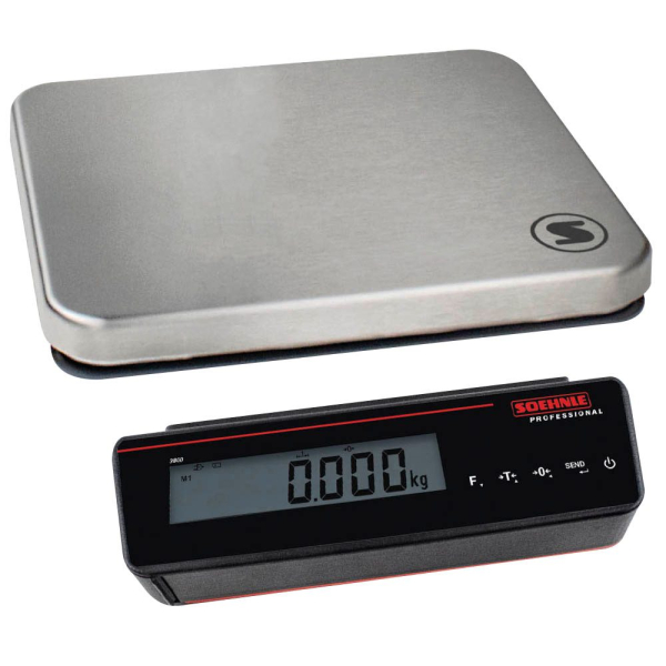 4006484015369 - Tischwaage große Wägeplattform BxT 520 x 400 mm Wägebereich bis 30 kg Ablesbarkeit 10 g 4006484015369 - Tischwaage große Wägeplattform BxT 520 x 400 mm Wägebereich bis 30 kg Ablesbarkeit 10 g