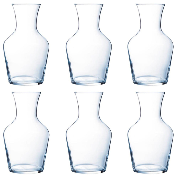 0026102986424 - ARCOROC Karaffe Carafon Vin 0026102986424 ARCOROC 6 Stück 0026102986424 - ARCOROC Karaffe Carafon Vin 0026102986424 ARCOROC 6 Stück
