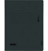 Spiralhefter FACT!plus 102010590, A4, schwarz, Karton, 375g