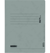Spiralhefter FACT!plus 102010580, A4, grau, Karton, 375g
