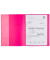 Schnellhefter FACT! 102015026, A4, pink transluzent, Polypropylen (PP), Vorderdeckel transluzent