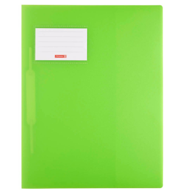 Schnellhefter FACT! 102015052, A4, kiwi transluzent, Polypropylen (PP), Vorderdeckel transluzent