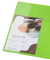 Schnellhefter FACT! 102015052, A4, kiwi transluzent, Polypropylen (PP), Vorderdeckel transluzent