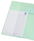 Schnellhefter FACT! 102015051, A4, mint transluzent, Polypropylen (PP), Vorderdeckel transluzent