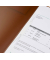 Schnellhefter FACT! 102015079, A4, braun transluzent, Polypropylen, Vorderdeckel transluzent