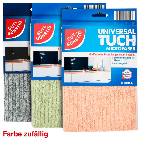 4311536965111 - Mikrofasertuch Mikrofaser 60 °C waschbar 4311536965111 Gut & Günstig 4311536965111 - Mikrofasertuch Mikrofaser 60 °C waschbar 4311536965111 Gut & Günstig