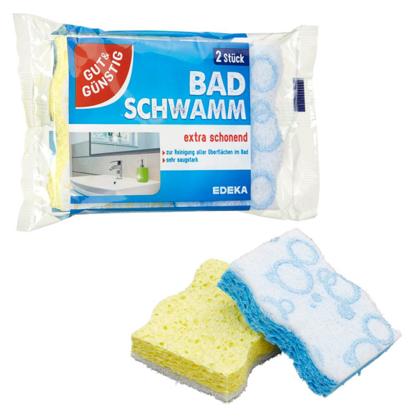 4311536965753 - Saugschwamm 4311536965753 GUT&GÜNSTIG 2 Stück 4311536965753 - Saugschwamm 4311536965753 GUT&GÜNSTIG 2 Stück