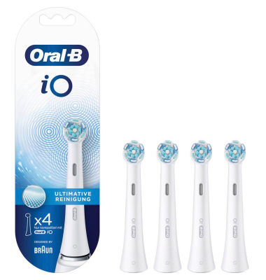 4 Oral-B iO Ultimative Reinigung Zahnbürstenaufsätze 