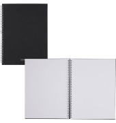 Notizbuch 105589490, Premium Wire, schwarz, A4, punktkariert, 90g, 96 Blatt / 192 Seiten