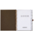 Adressbuch Wire braun