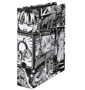 Motivordner Manga Black and White 21002200F, A4 80mm