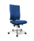 B&uuml;rodrehstuhl Lightstar 20, blau / chrom, bis 110kg, ohne Kopfst&uuml;tze