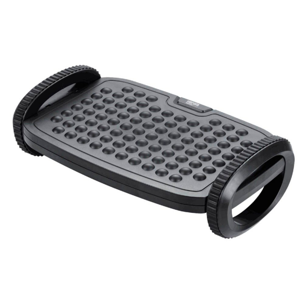 7612176092906 - Fußstütze FOOTNESS SWING schwarz Kunststoff 7612176092906 Hansa