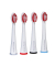4 Genius Genius Dental Hydro Fusion IntensivStandard Zahnbürstenaufsätze