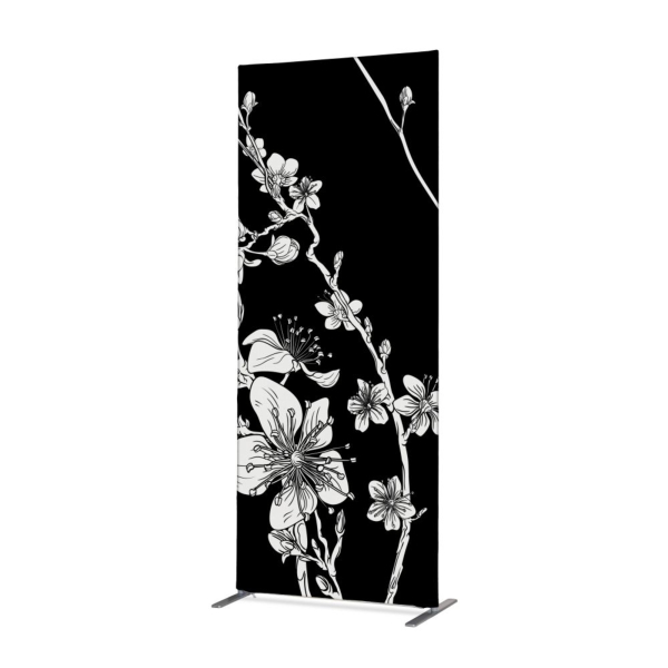 8596052133084 - Showdown Raumteiler 85x200cm Kirschblüte sw 8596052133084 Showdown Displays