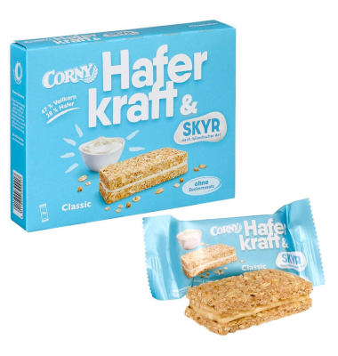 Haferkraft & SKYR Classic Müsliriegel 3 Riegel