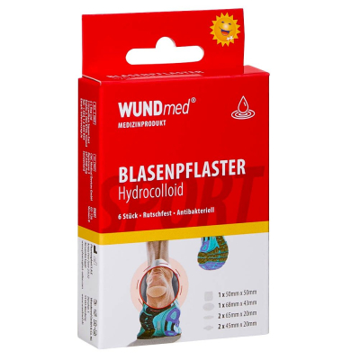 Blasenpflaster Sport transparent