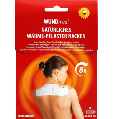 Wärmepflaster Nacken weiß 9,5 x 30,0 cm