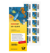 0,10 € Briefmarken Flaschenpost selbstklebend