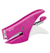 Heftgerät 5531 WOW 5531-10-23, pink-metallic, 15 Blatt