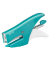 Heftzange WOW 15BL/No10 eisblau